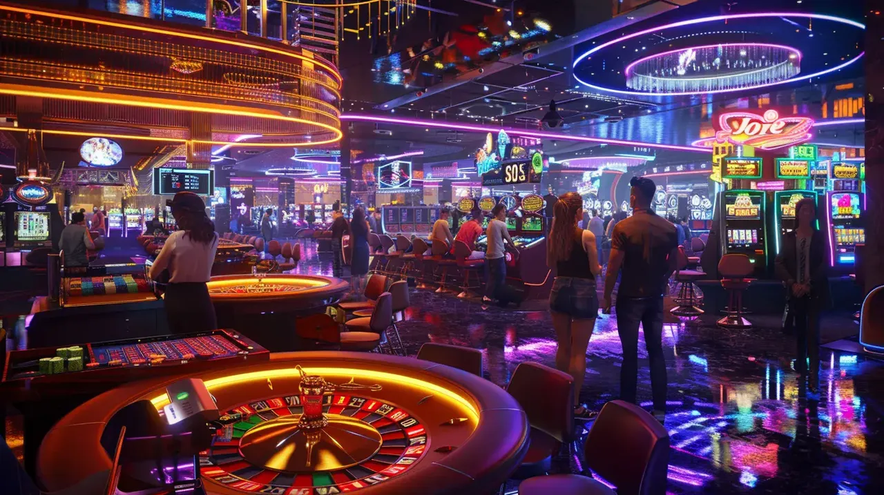 Inside a modern online casino